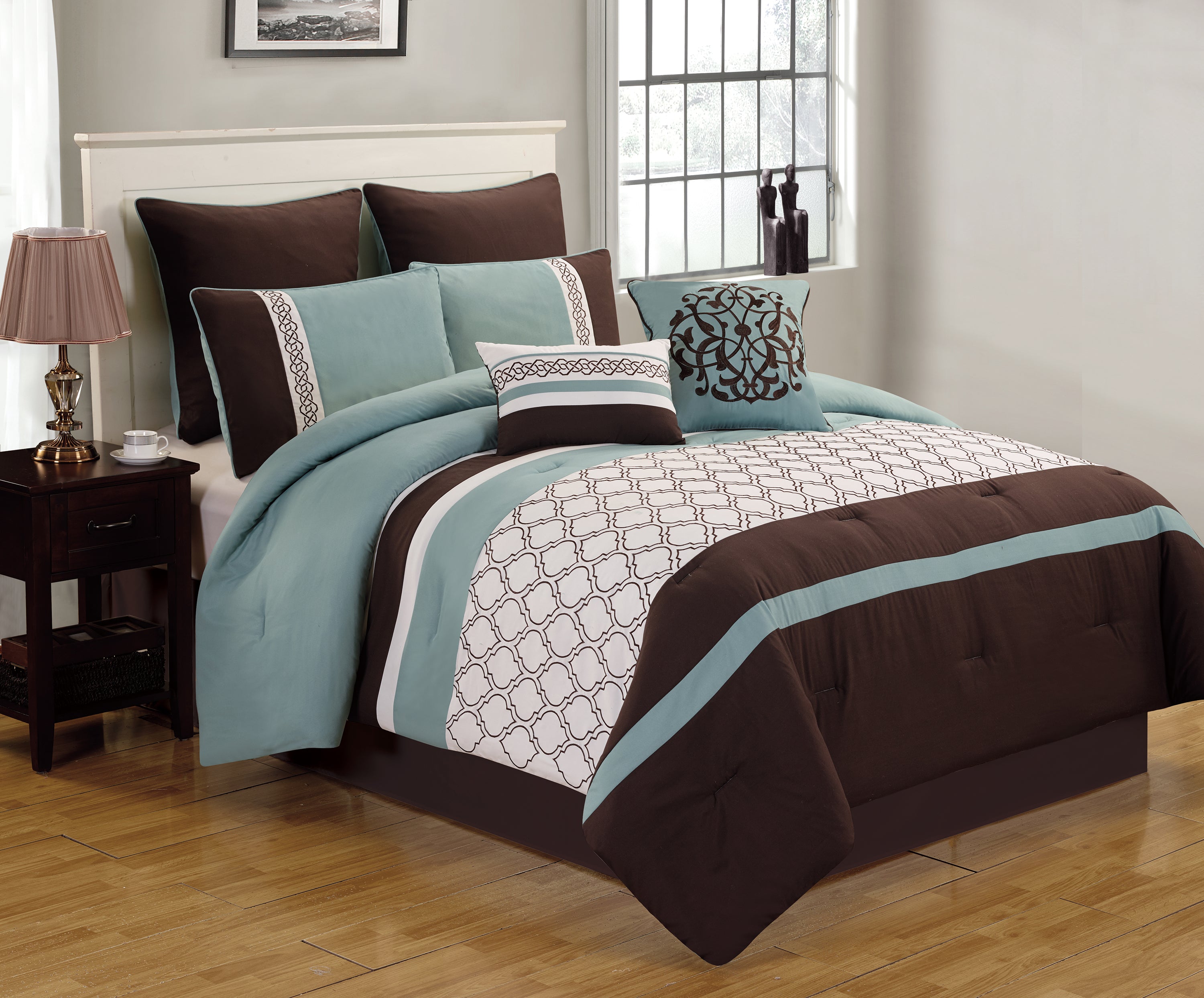 Tolbert 8Pc King Comforter Set