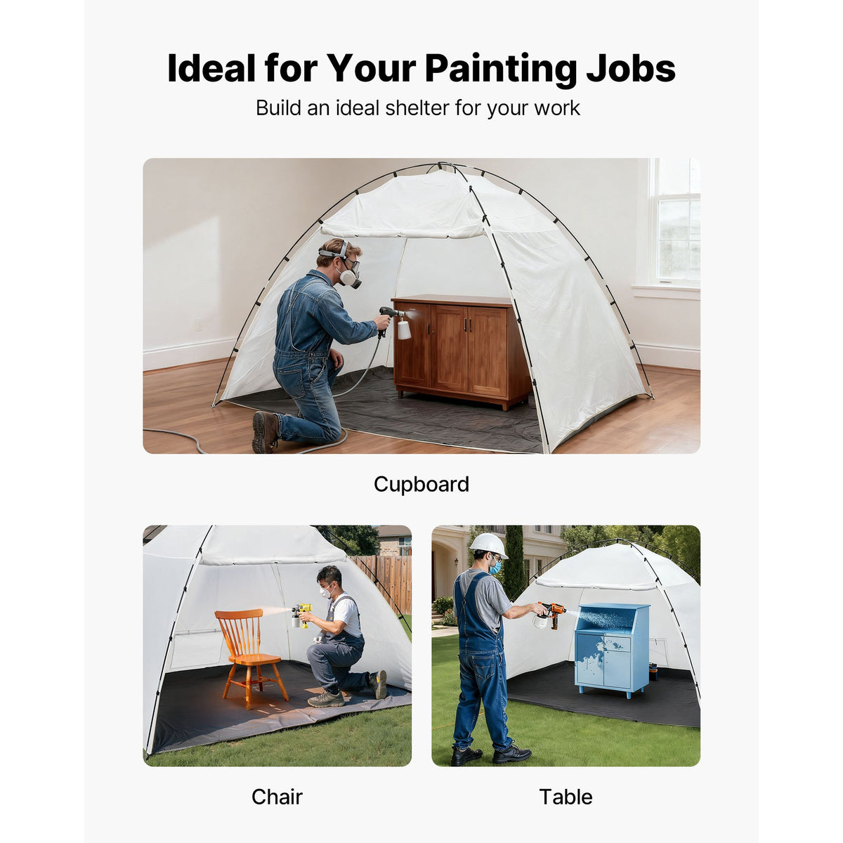 Portable Paint Booth Tent