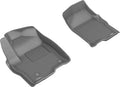 3D MAXpider 2019-2020 GMC/Chevrolet Sierra 1500/Silverado 1500 Kagu 1st Row Floormat - Gray L1GM02511501