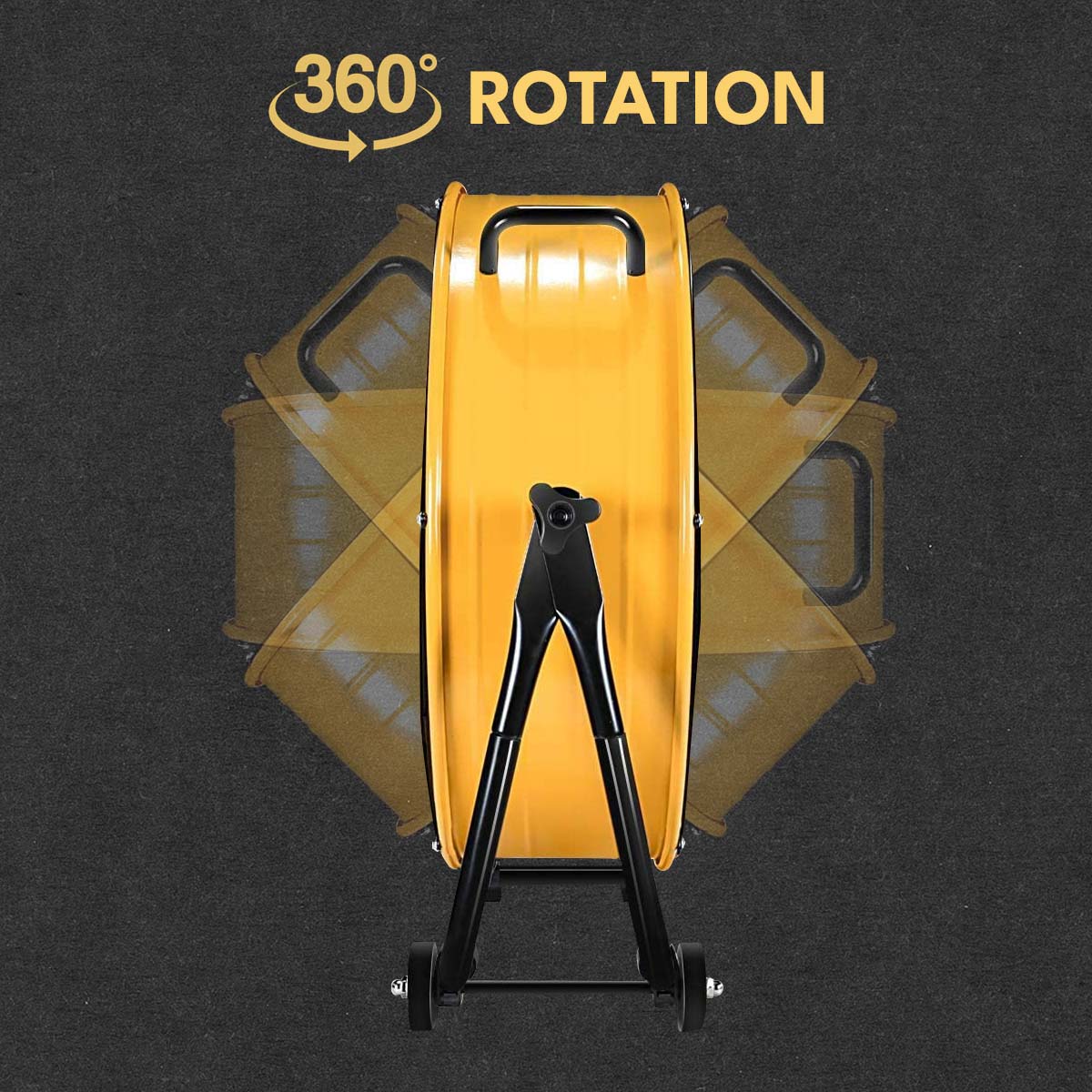 30 In. 3 Speed Drum Fan