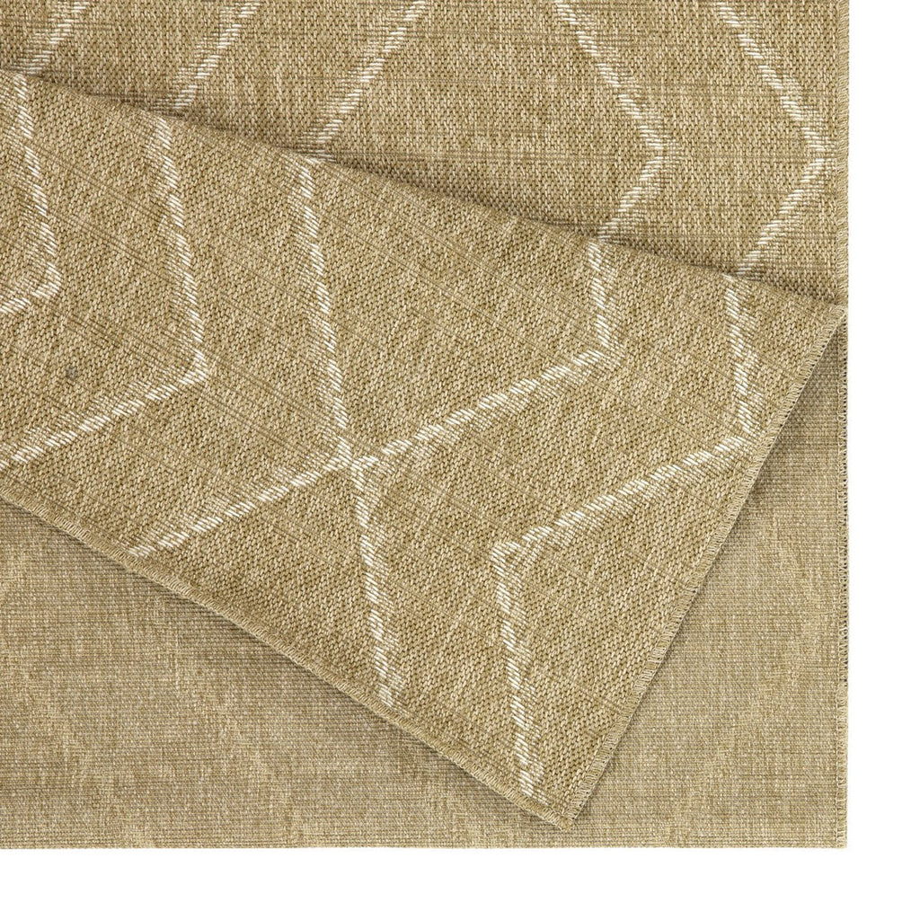 Earth GC_NTL1011 Jute/White Area Rug