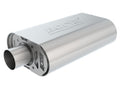 Borla CrateMuffler Stock SBC 283/327/350 S-Type 2.5in Offset/Center 14inx4.35inx9in Oval Muffler 400825
