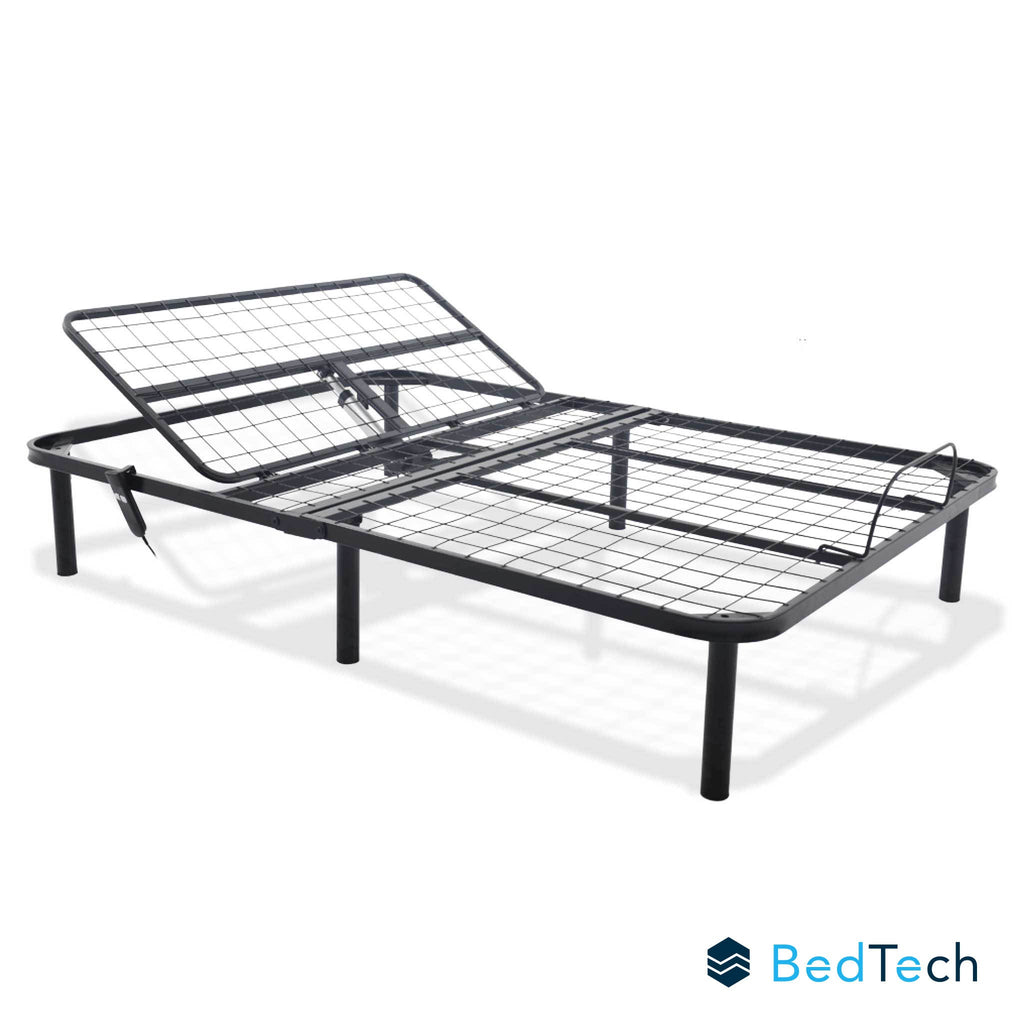 BTHU California King Adjustable Bed Base With Head Position Adjustment