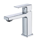 Chrome Single Hole Bathroom Faucet