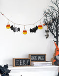 Set of 2 Halloween Garland for Holiday Wall Decor