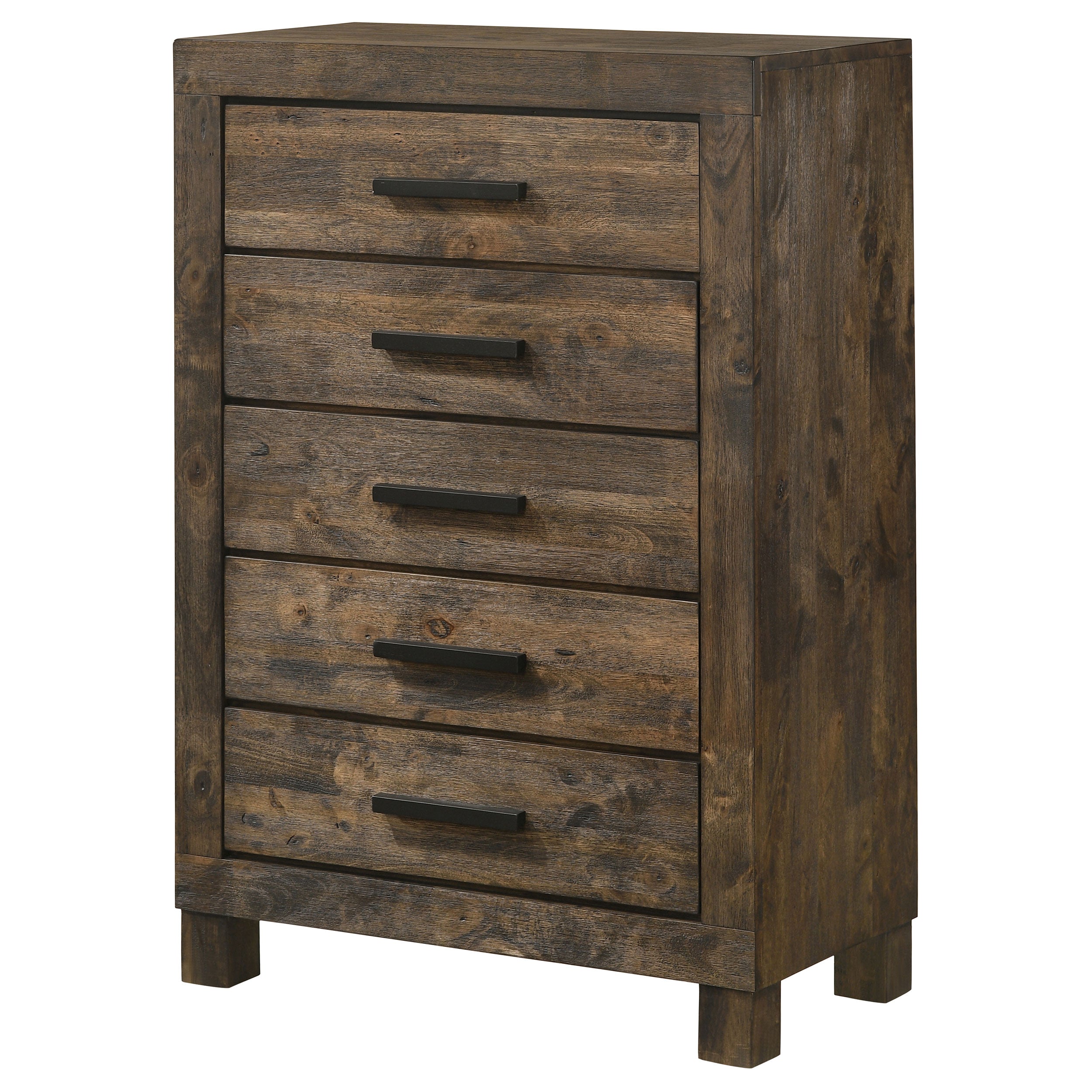 Bren Rustic Golden Chest of Drawers