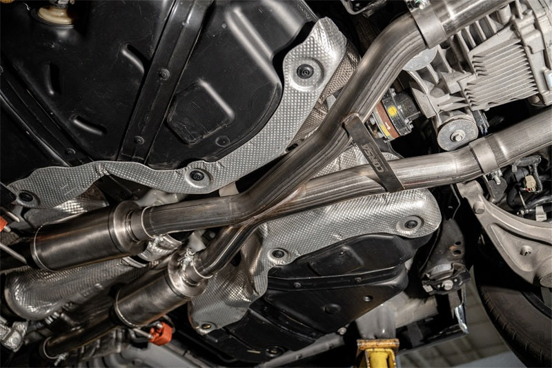 CORSA Performance Corsa 21-22 Dodge Durango SRT Hellcat Cat-Back 2.75in Dual Rear Exit Sport 4.5in Polished Tips 21195