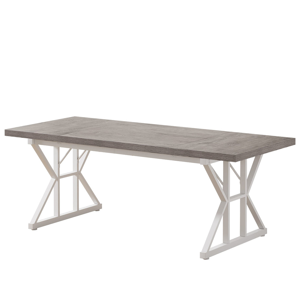 71" Farmhouse Dining Table for 6