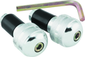 BikeMaster Anti Vibration Bar Ends - Silver 266002
