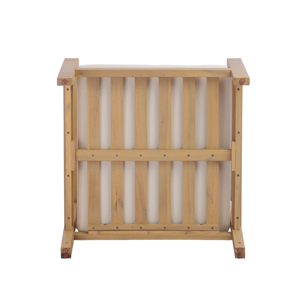 Acacia Wood Patio Furniture Club Chair