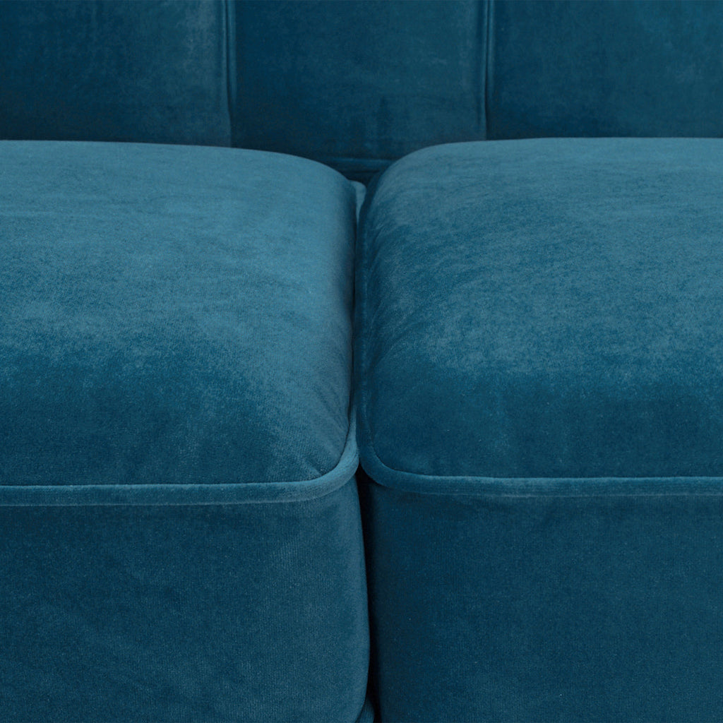 Jack 84" Modern Tuxedo Tufted Sofa, Satin