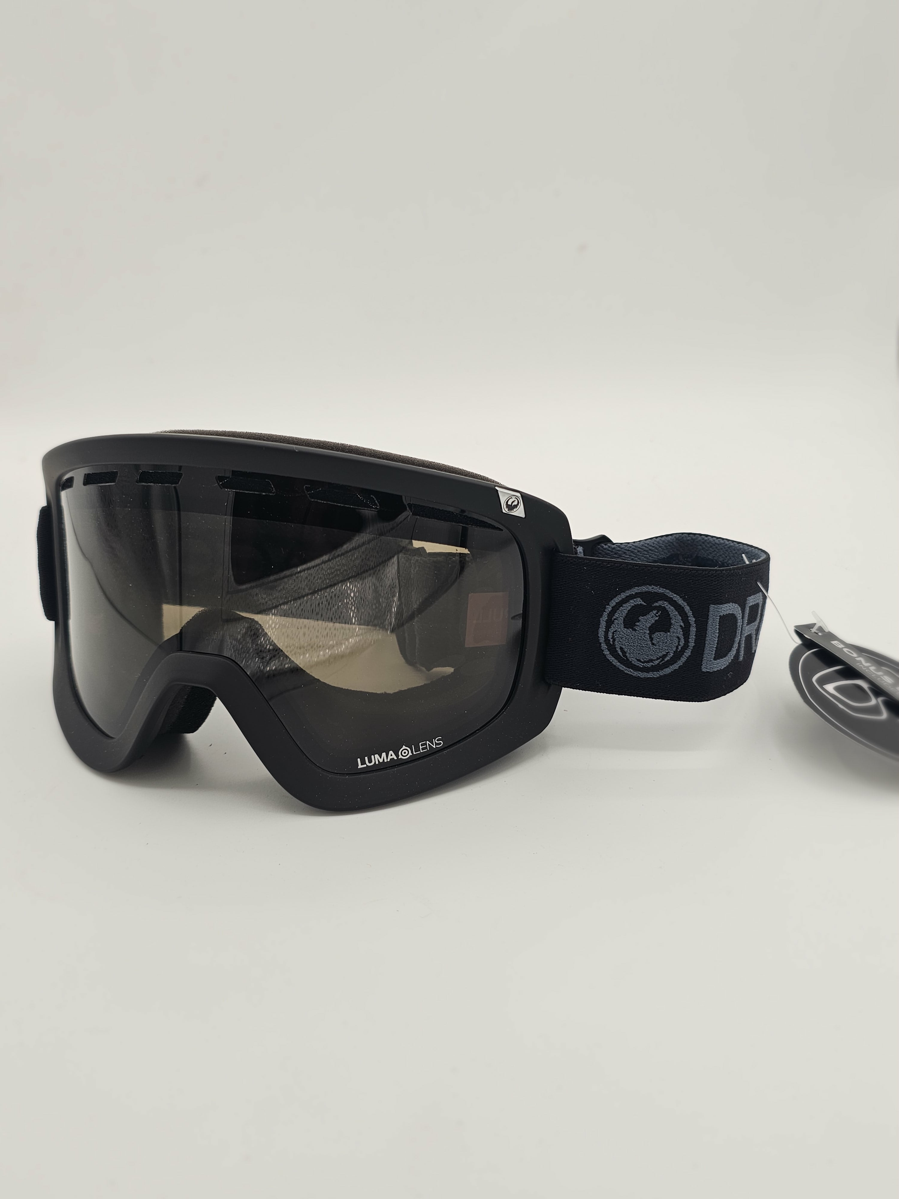 DRAGON PXV Goggles LumaLens Bonus Lens Included D1-BLACKOUT/LLDKSMK+LLAMBER