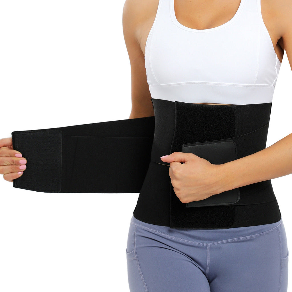 Cross-Border Popular Elastic Body Shaping Belt Waist Sports Restraint Belt Women's Elastic Abdominal Belt