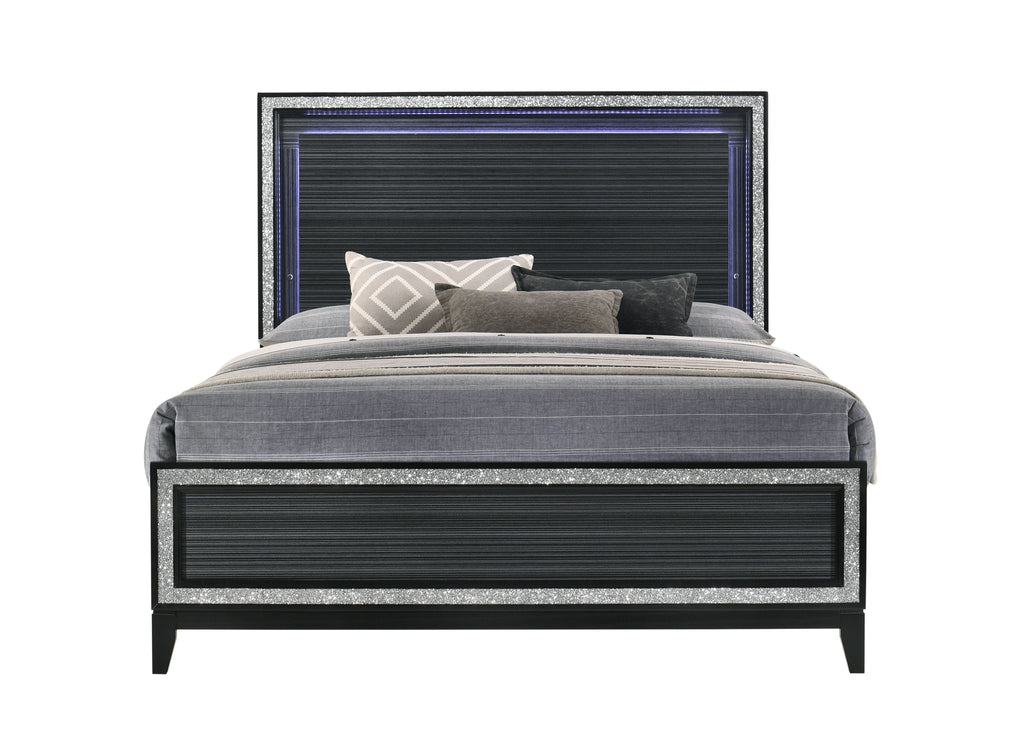 Haiden LED & Weathered Bed