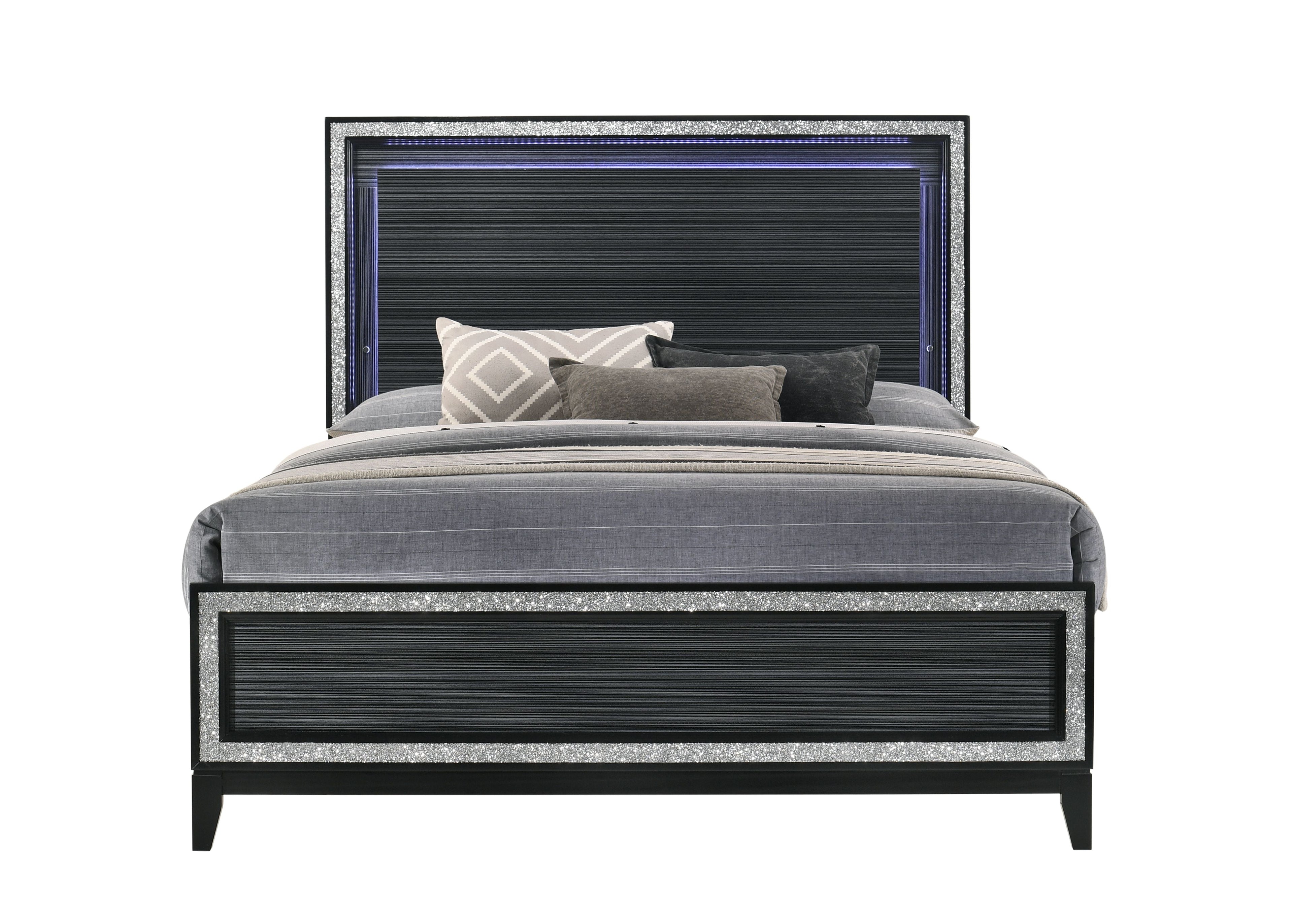 Haiden LED & Weathered Bed