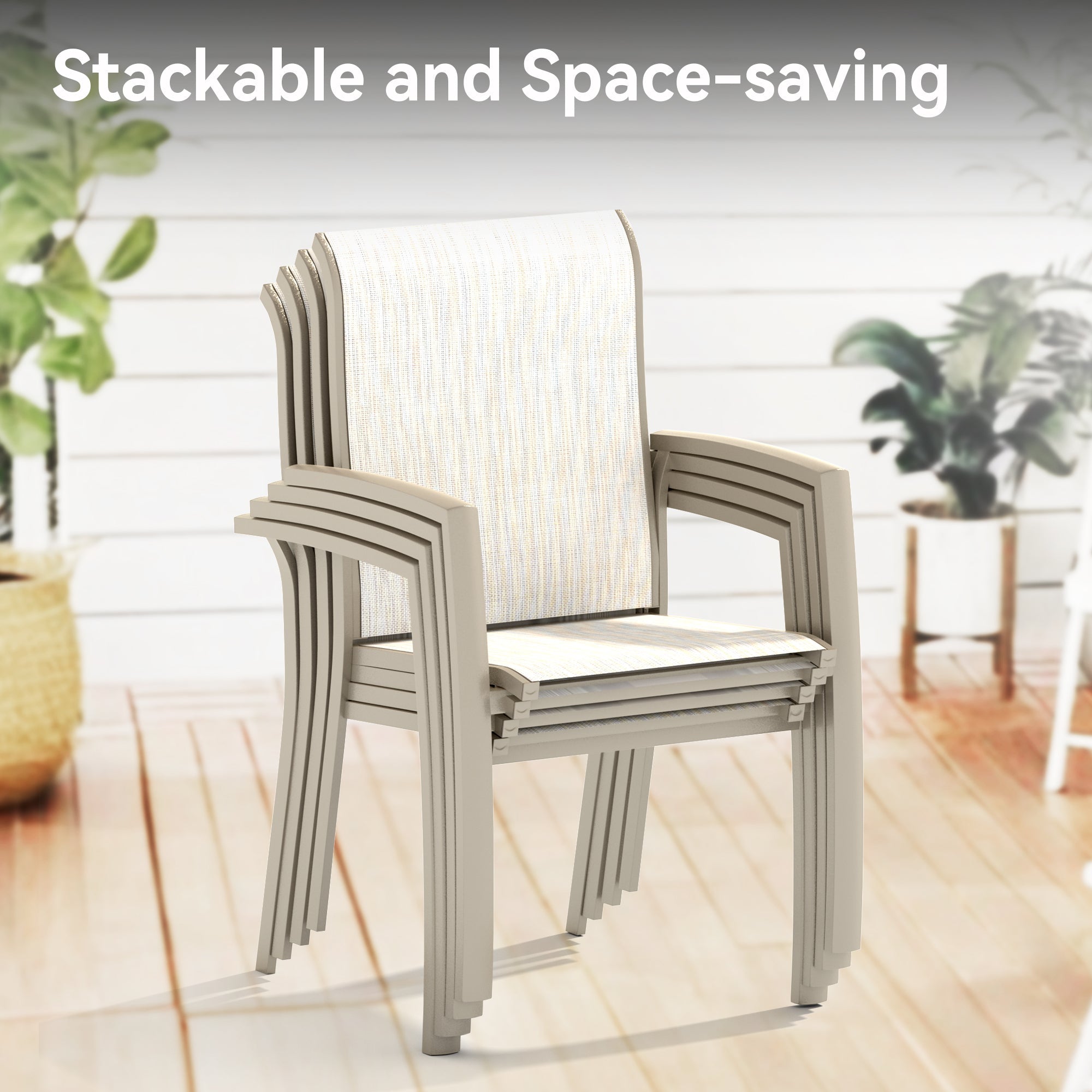 7 Pieces Patio Dining Set