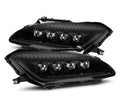 AlphaRex 99-09 Honda S2000 NOVA-Series Projector LED Headlights - Alpha-Black 880272 *Discontinued