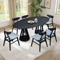 Modern 7-Piece Dining Table Set