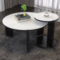 Set of 2 Round Nesting Coffee Tables