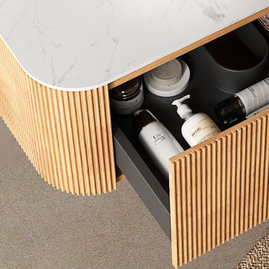 DINA 30'' Wall Mounted Cabinet, with Carrara