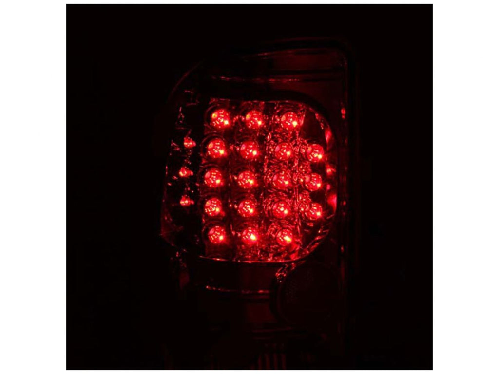 Anzo 1997-2004 Dodge Dakota LED Tail lights Chrome