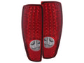 Anzo 2004-2012 Chevrolet Colorado LED Tail lights Red/Clear