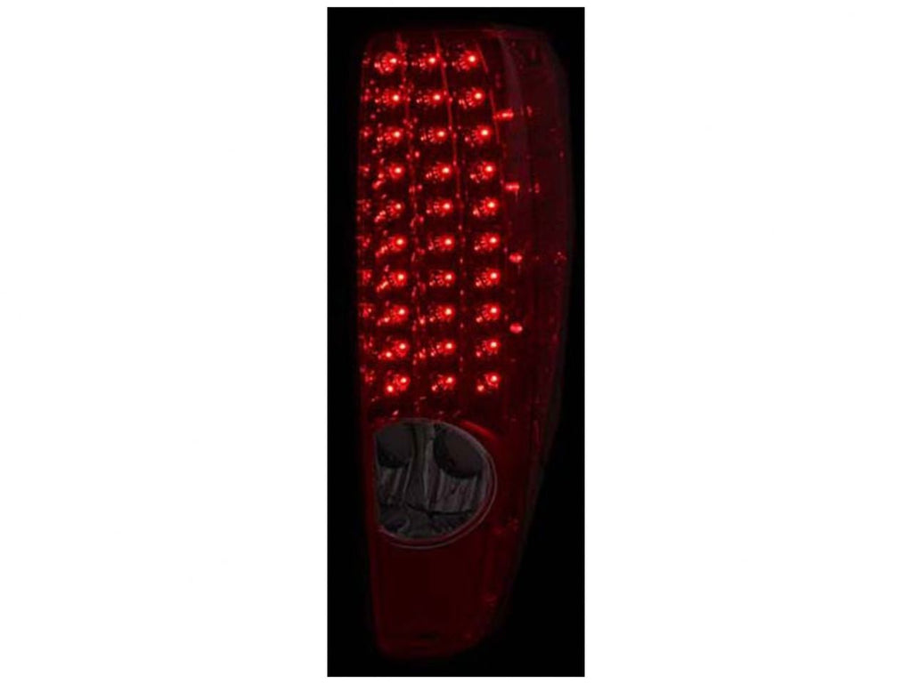 Anzo 2004-2012 Chevrolet Colorado LED Tail lights Red/Clear