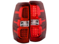 Anzo 2007-2013 Chevrolet Avalanche LED Taillights Red/Clear