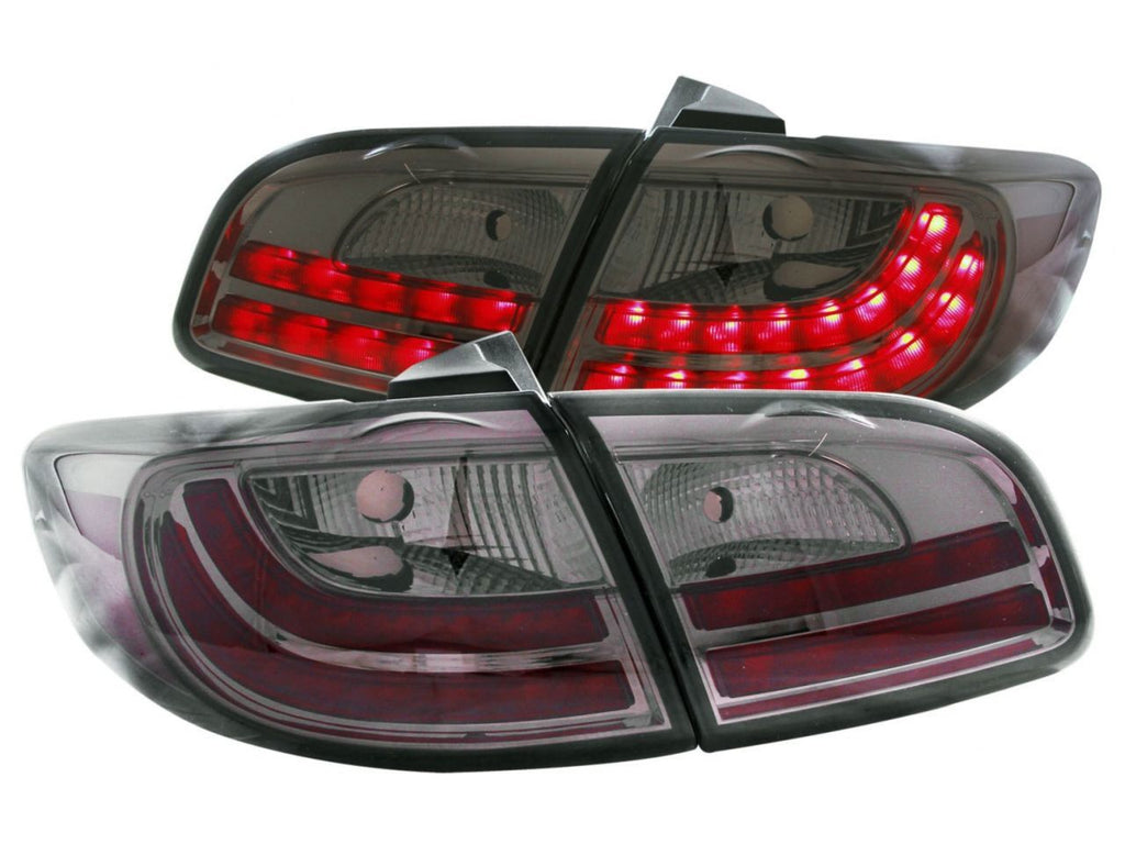 Anzo 2007-2012 Hyundai Santa Fe LED Tail lights Smoke 4pc