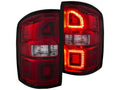 Anzo 2014-2015 Gmc Sierra LED Taillights Red/Clear G2