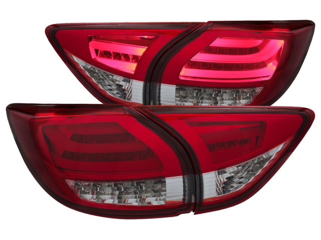Anzo 2013-2015 Mazda Cx-5 LED Tail lights Red/Clear