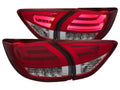 Anzo 2013-2015 Mazda Cx-5 LED Tail lights Red/Clear