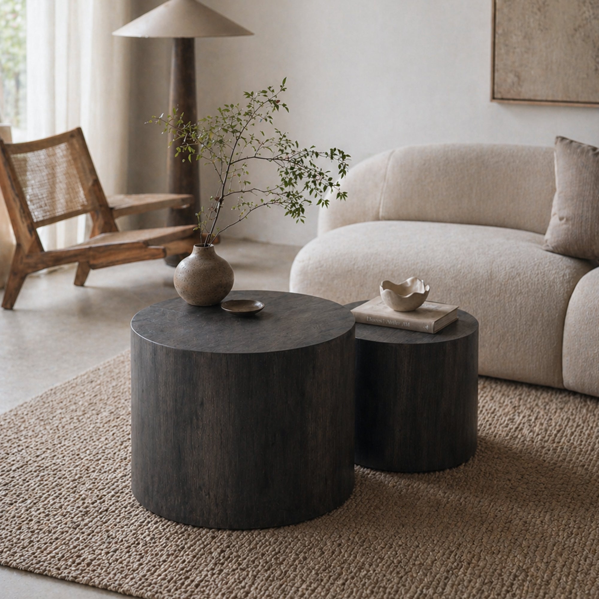 Nesting Coffee Table Set of 2