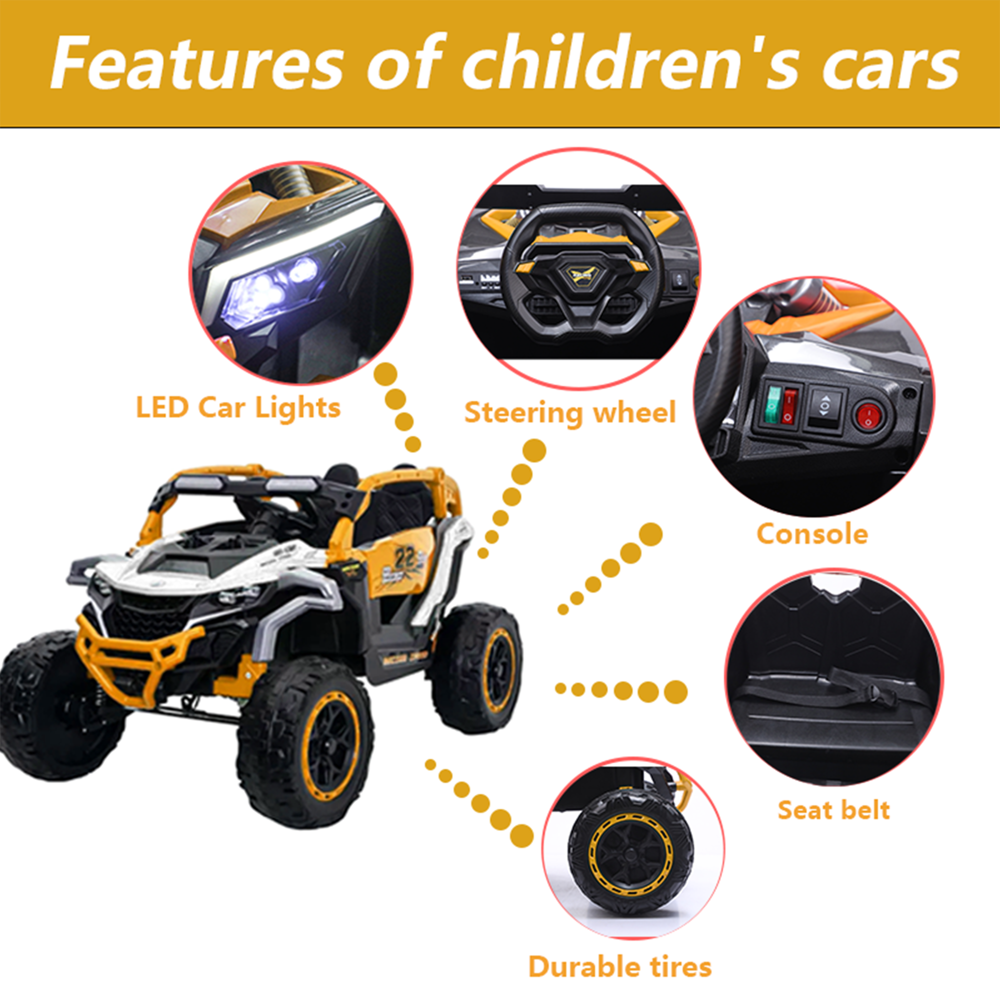 Ride On Models Truck Car 12V - Kids Electric Vehicle