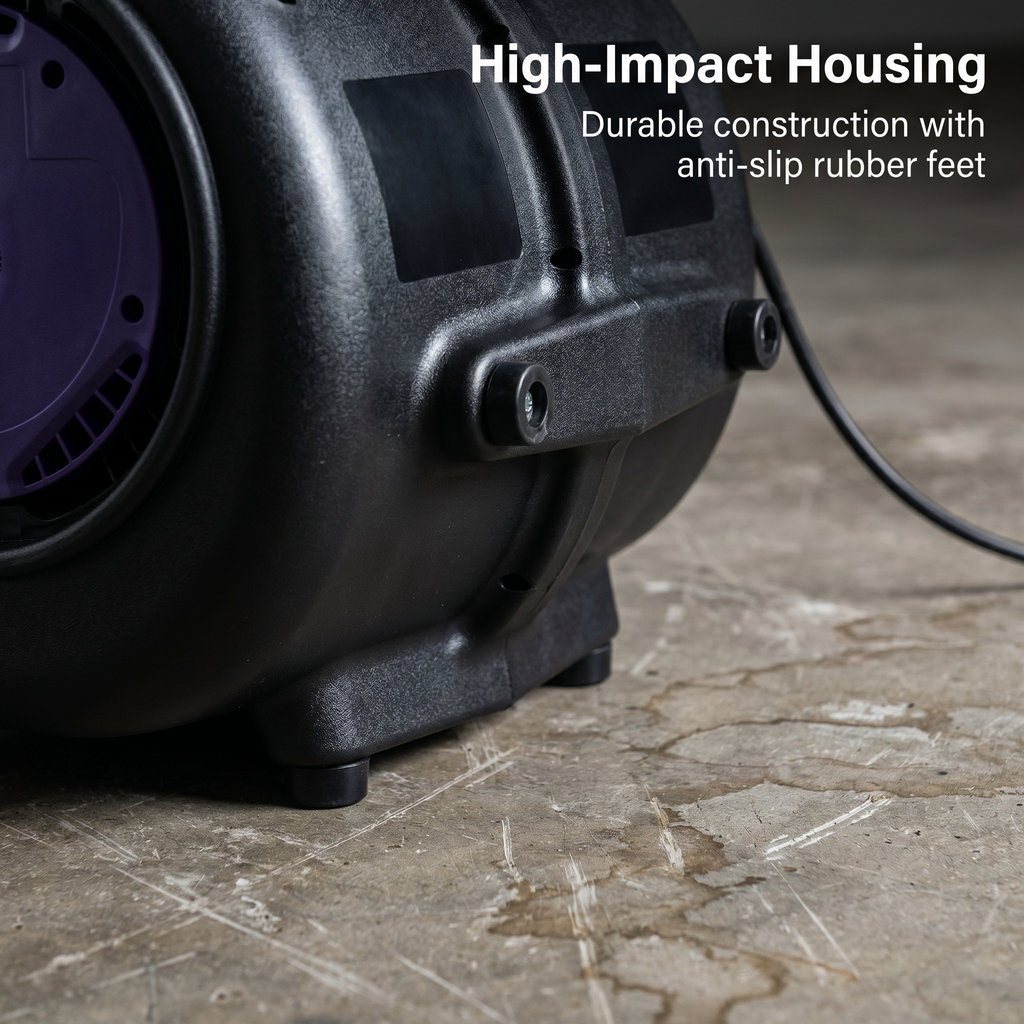 1/2 HP Air Mover, High Power, 100%
