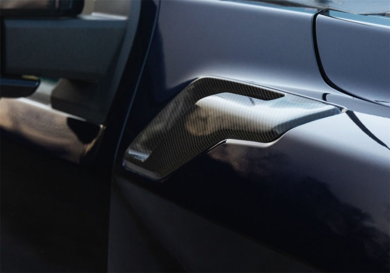 Ford Racing 21-24 F-150 Raptor Carbon Fiber Fender Vent Set - Gloss M-16026-FG