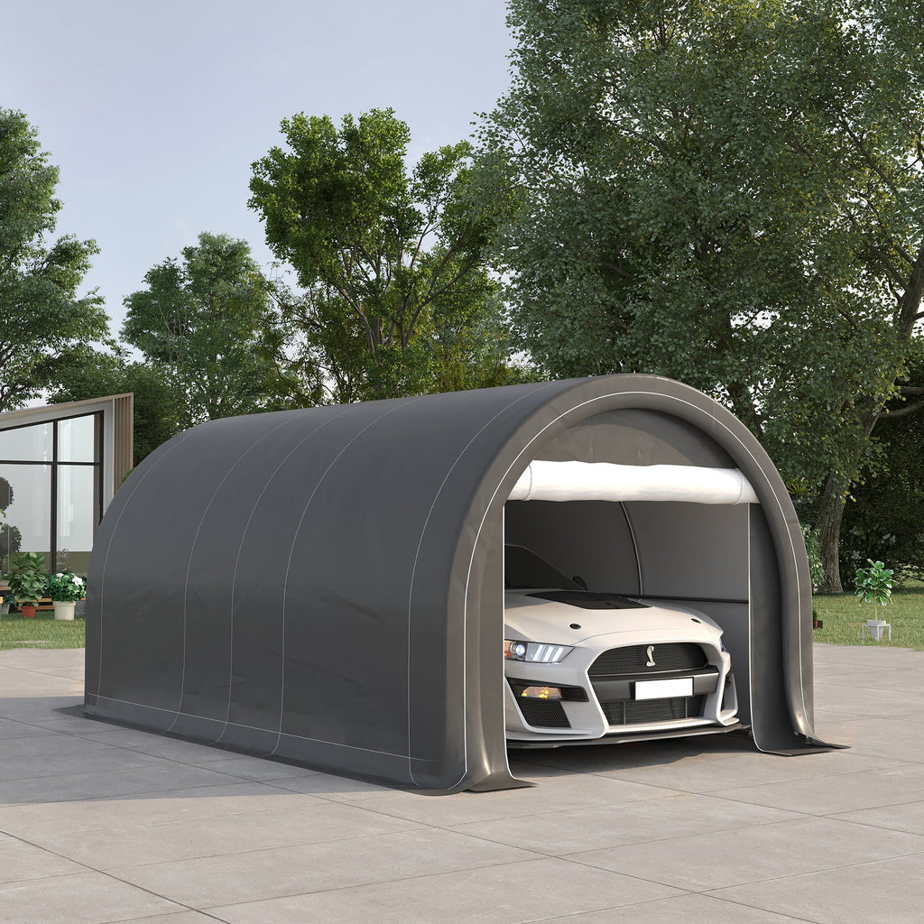 Outsunny 10' x 16' Heavy Duty Carport Garage Storage Tent