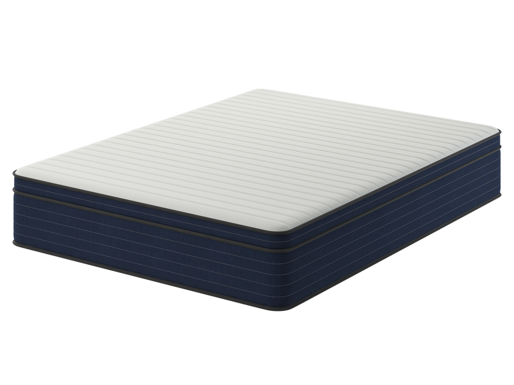 12 Inch King Size Medium Firm Euro Top Hybrid Mattress