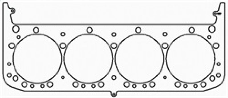 Cometic Gasket Cometic Chevy Gen1 Small Block V8 .036in MLX Cyl Head Gasket-4.220in Bore-All Pro Heads-Round Bore C5551-036