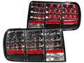 Anzo 2005-2009 Ford Mustang LED Tail lights Black