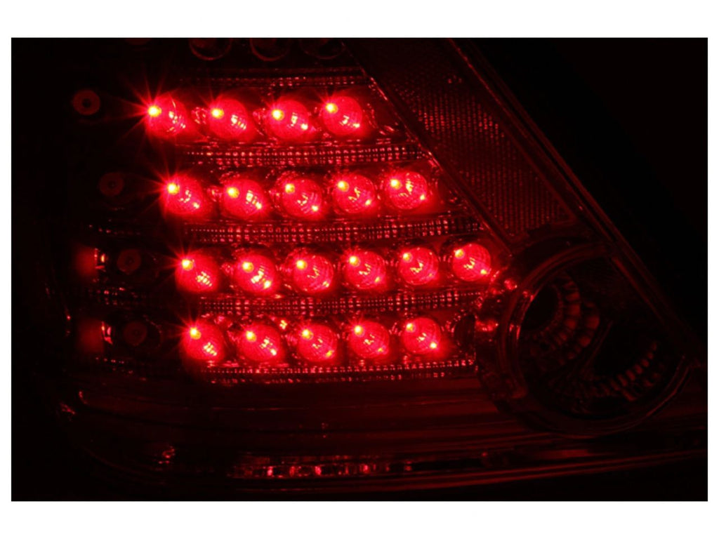 Anzo 2005-2010 Scion Tc LED Tail lights Red/Clear