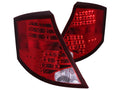 Anzo 2003-2007 Saturn Ion LED Tail lights Red/Clear