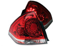 Anzo 2006-2013 Chevrolet Impala LED Taillights Red/Clear