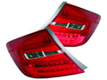 Anzo 2012-2012 Honda Civic LED Taillights Red/Clear