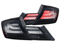Anzo 2013-2015 Honda Civic LED Taillights Smoke