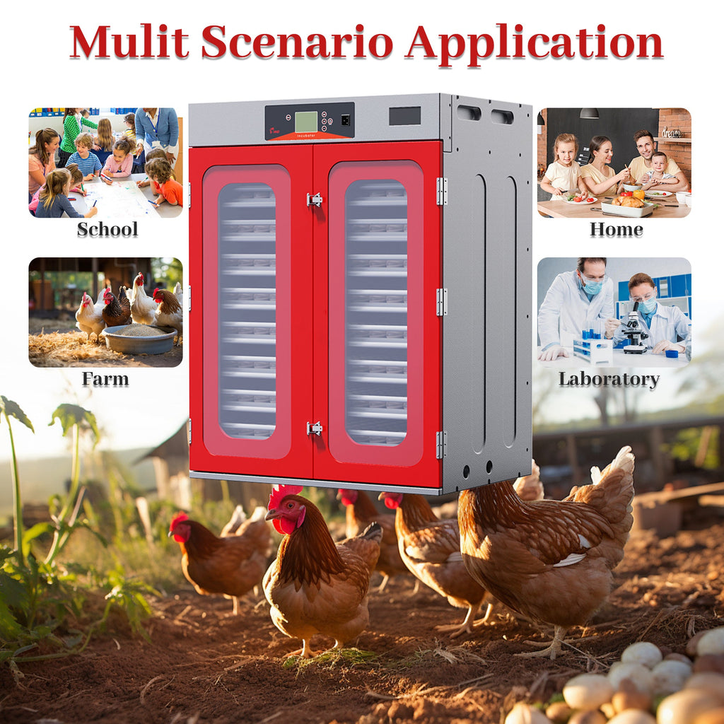 1000-Egg Commercial Cabinet Incubator