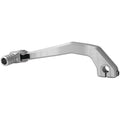 Hammerhead Shift Lever Knurled +10mm - Silver/Silver 01-1903-06-70