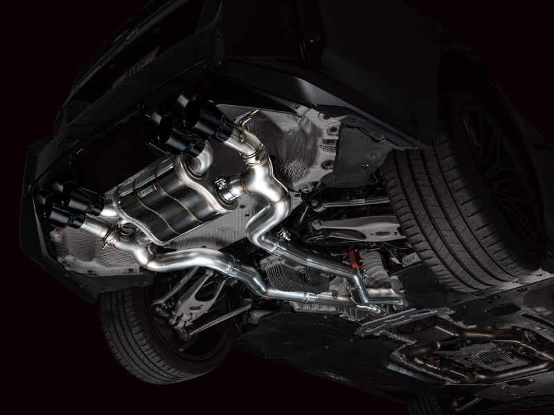 AWE Tuning 23-24 BMW G87 M2 SwitchPath Edition Exhaust - Diamond Black Tips 3025-43487