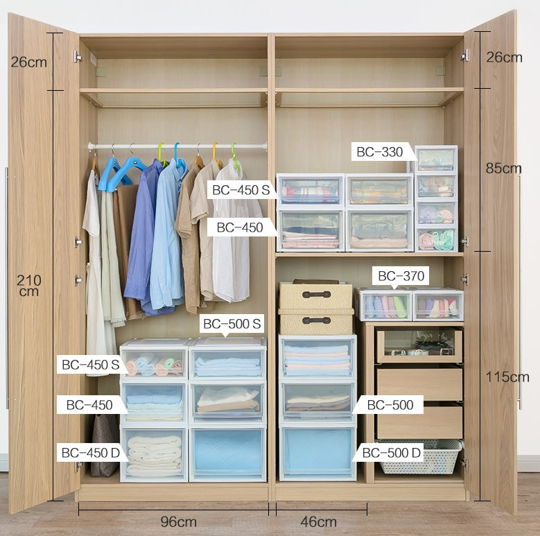 Drawer And Drawer Drawer Style Transparent Storage Box