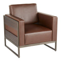 Drift Lounge Chair in Antique Metal